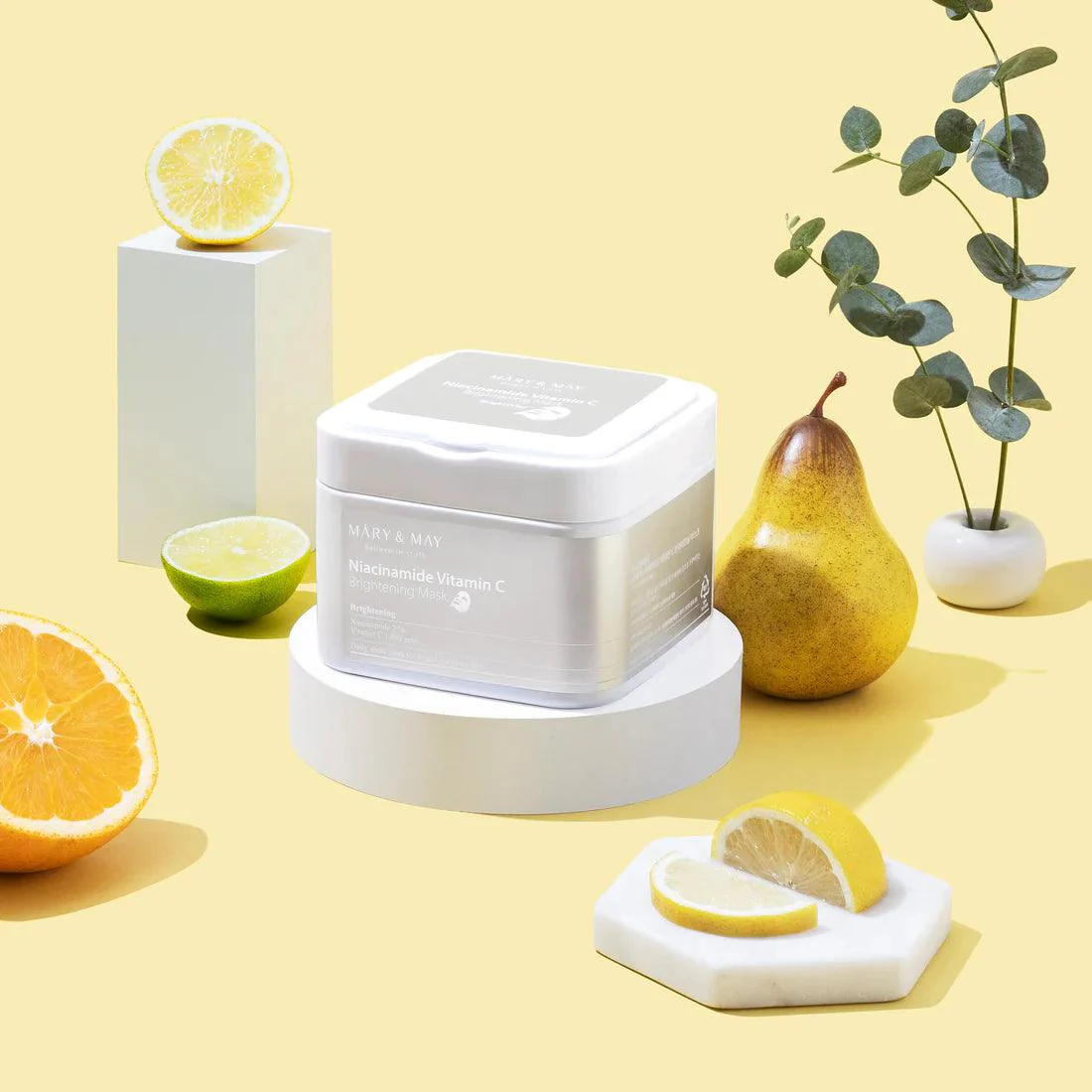 Niacinamide Vitamin C Brightening Mask - 30 Sheets - Image 3