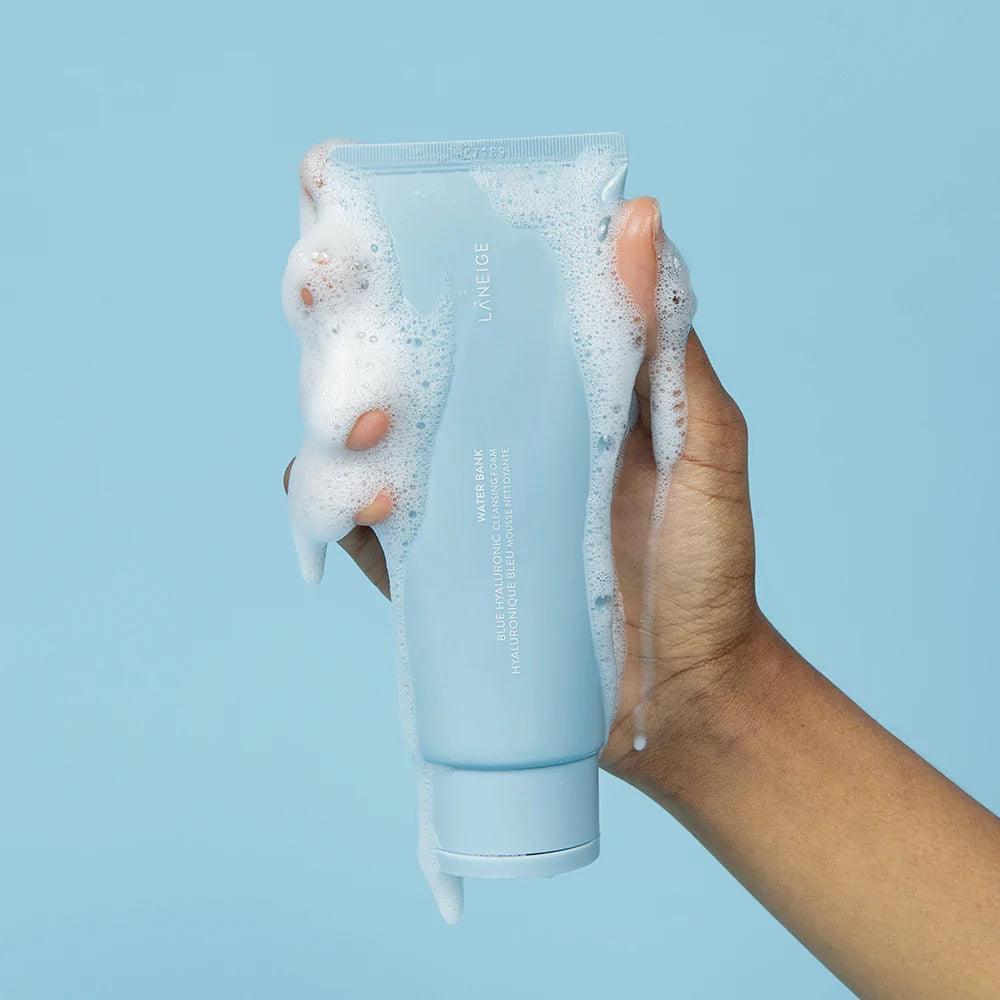 Water Bank Blue Hyaluronic Cleansing Foam - 150g - Image 3